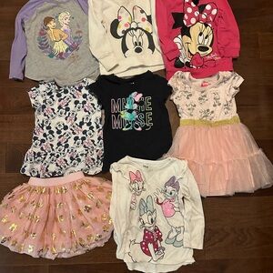 Disney Kids Clothing Lot - size 2T